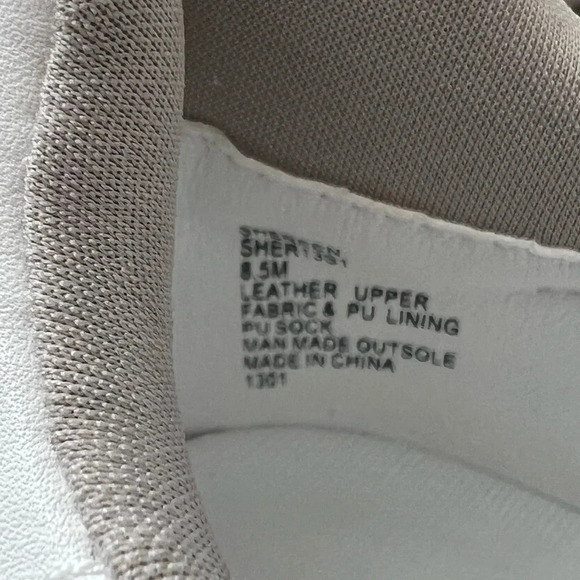 NIB Steve Madden Shereen Leather and Suede Platform Sneakers - Picture 7 of 7